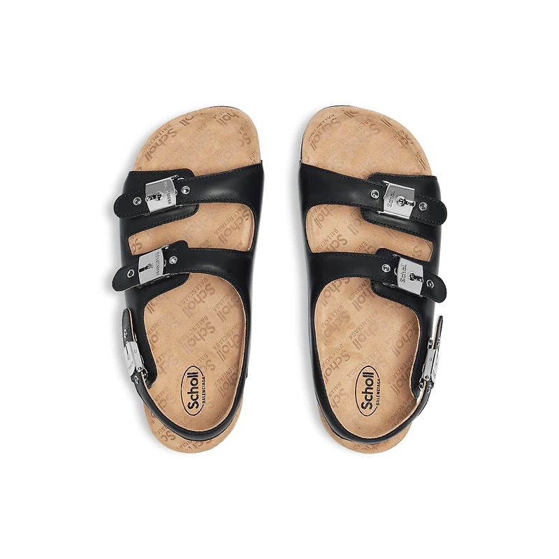 balenciaga i scholl flat sandal