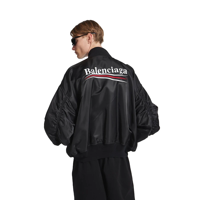 political campaign varsity jacket