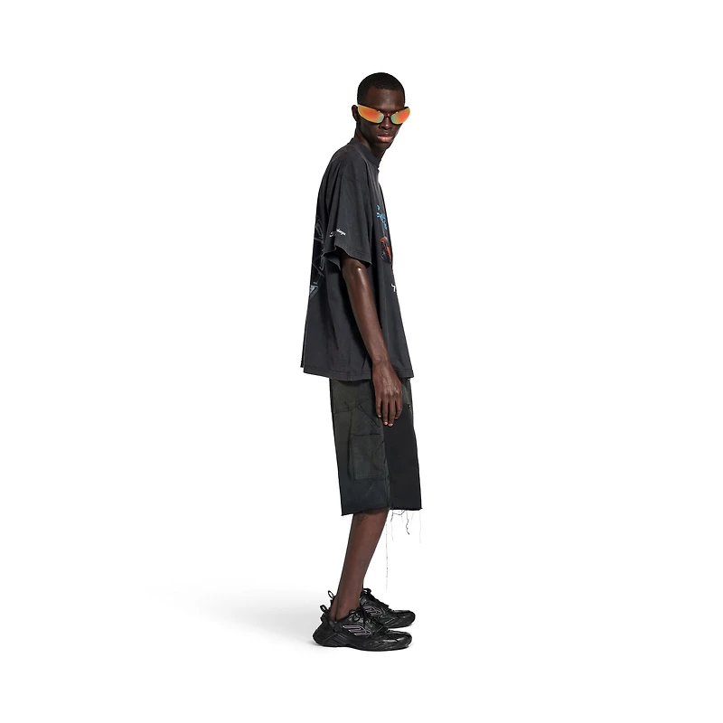 balenciaga i automobili lamborghini oversized t-shirt