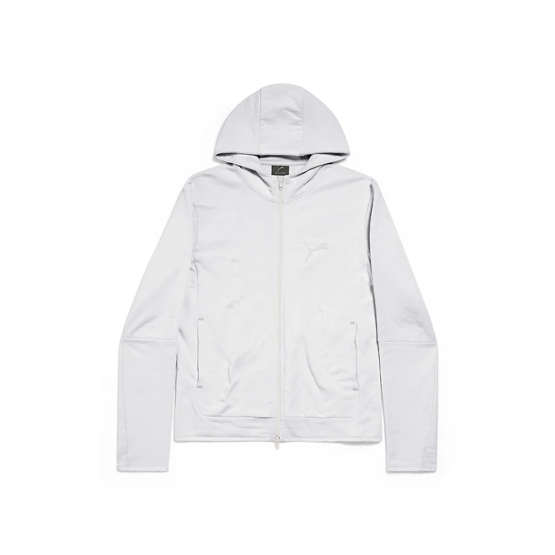 balenciaga i puma hooded fitted tracksuit jacket