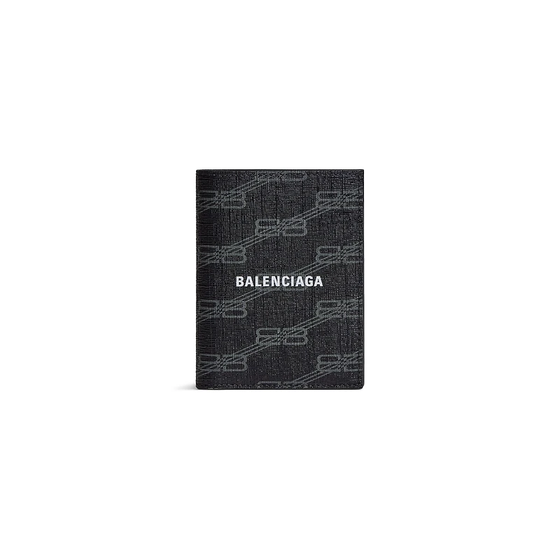 signature vertical bifold wallet bb monogram coated canvas 