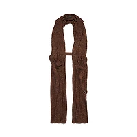 pleated dress stola