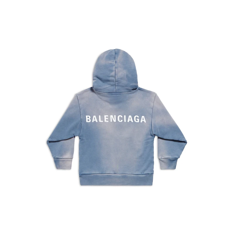 kids - balenciaga back hoodie