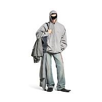 oversized zip-up hoodie