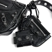 le cagole flap bag xs