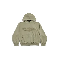 zip-up hoodie regular fit