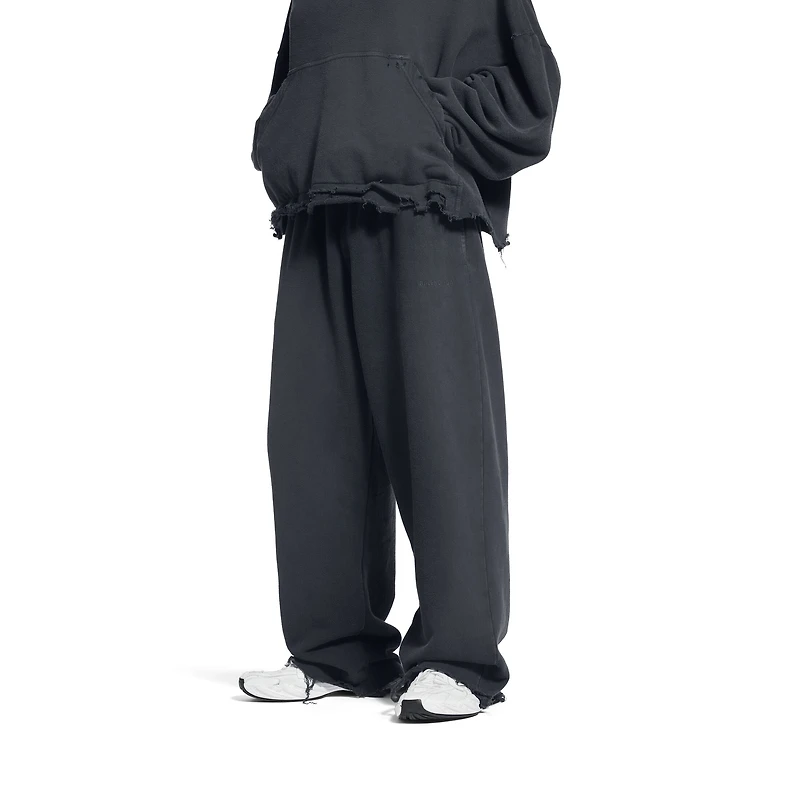 balenciaga nail polish cropped sweatpants