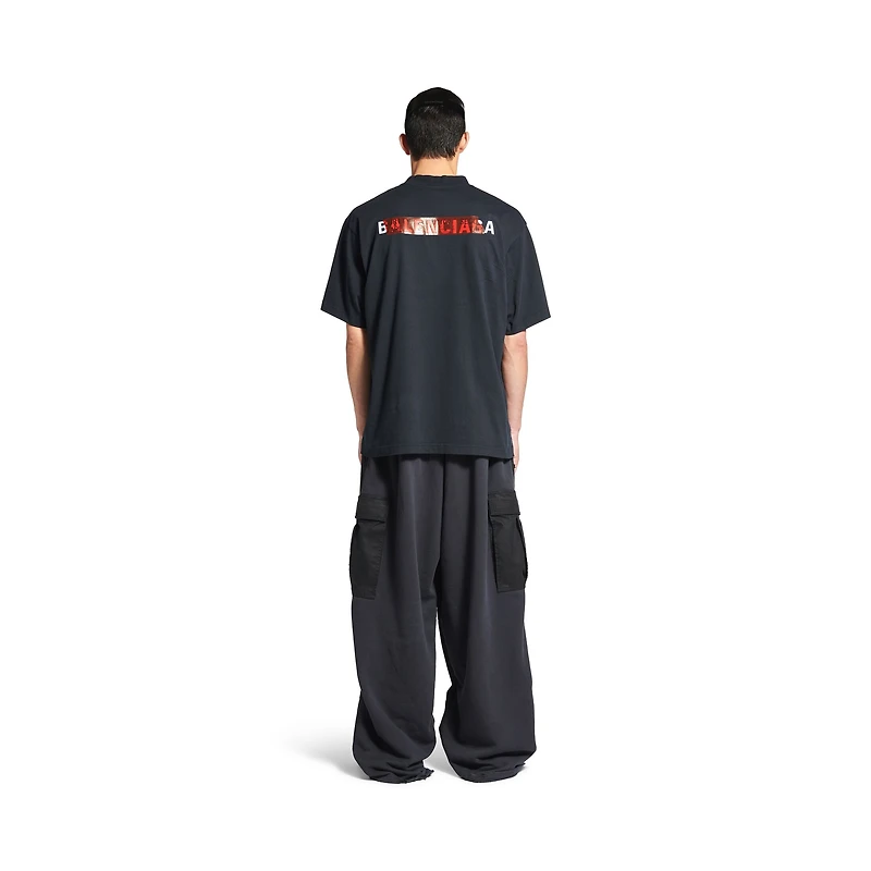 taped balenciaga back t-shirt medium fit