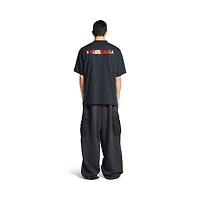taped balenciaga back t-shirt medium fit