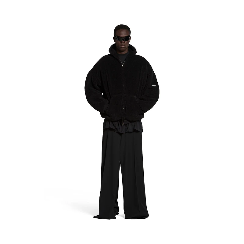 outerwear zip-up hoodie oversized