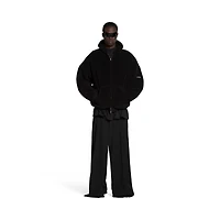 outerwear zip-up hoodie oversized