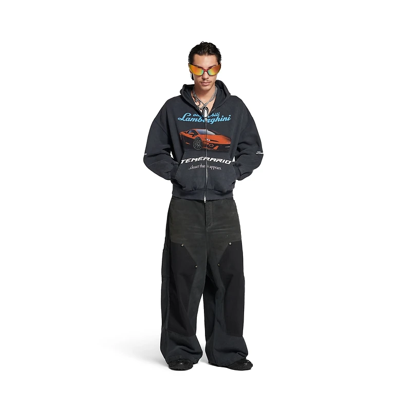 ripped off baggy pants