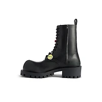 hummer lace-up bootie