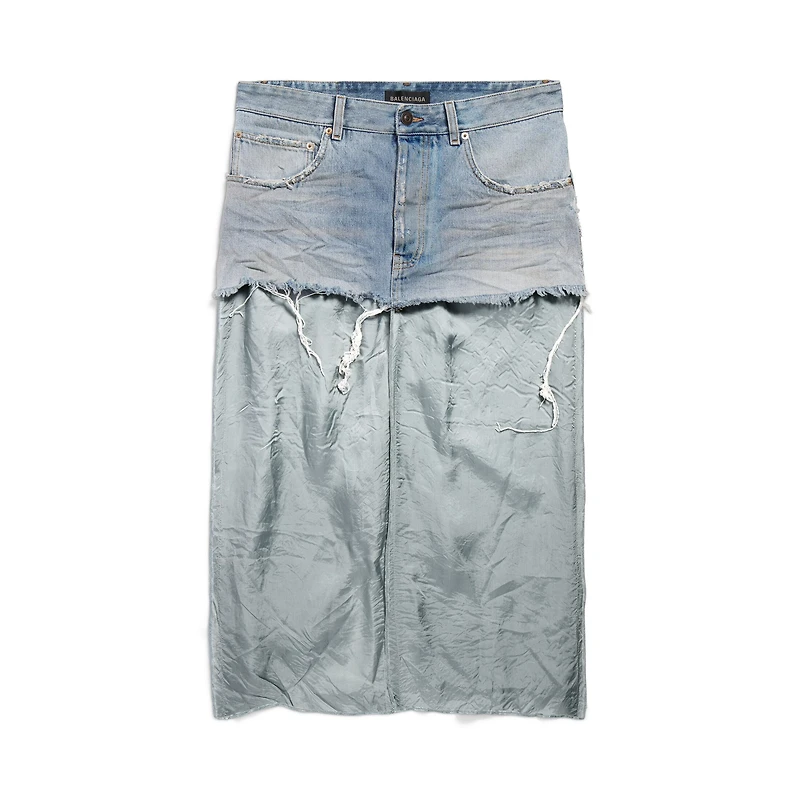 ripped-off skirt