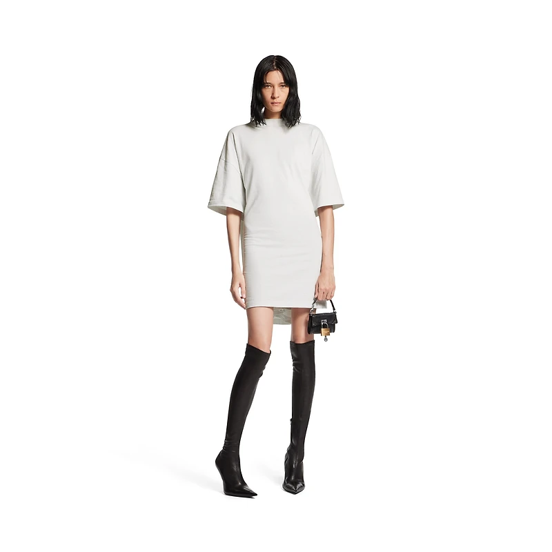 semi fitted dress