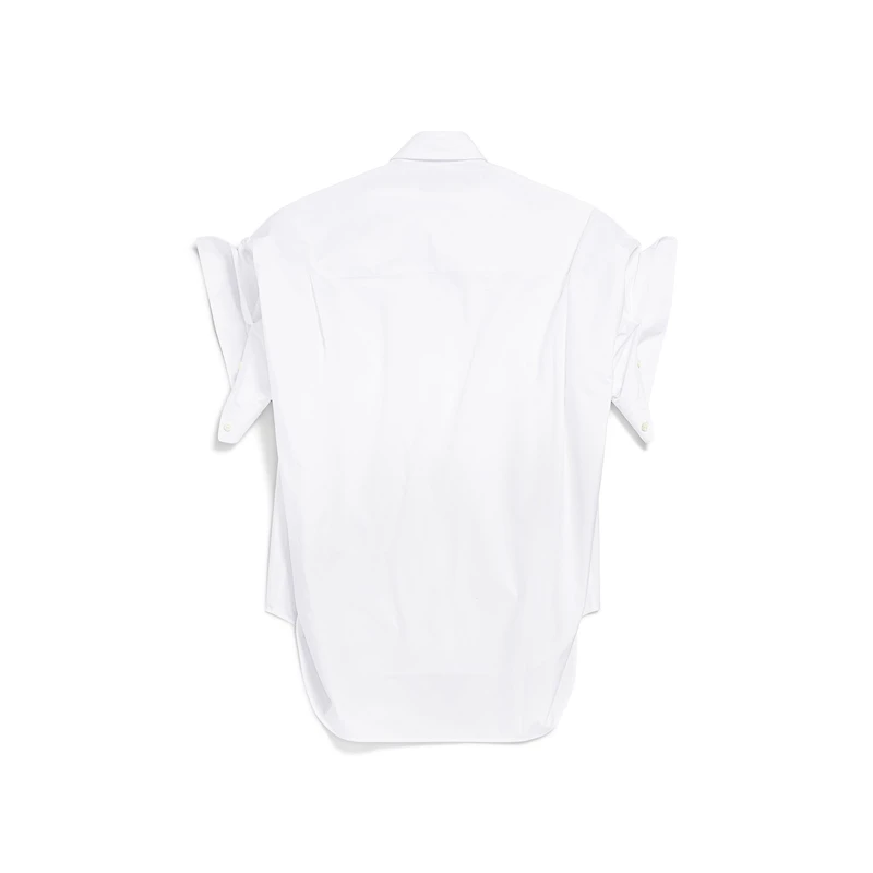 tucked sleeve shirt