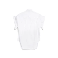 tucked sleeve shirt