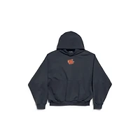 taped balenciaga back hoodie medium fit