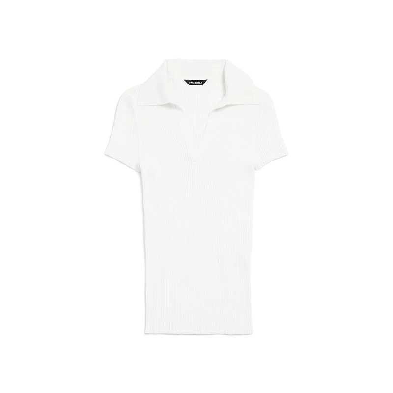fitted polo top