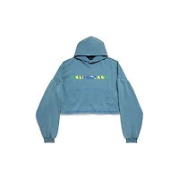 international cropped hoodie