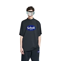balenciaga i scholl oversized t-shirt