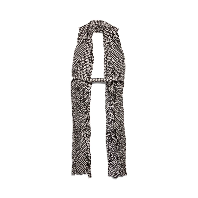 pleated dress stola
