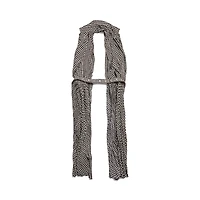 pleated dress stola 