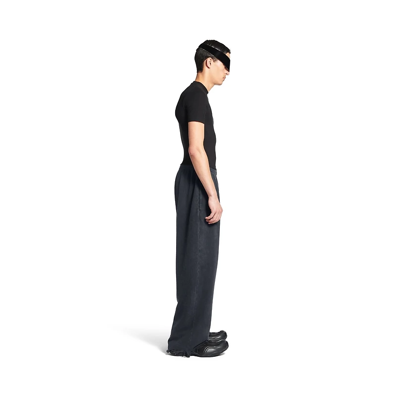 balenciaga nail polish cropped sweatpants