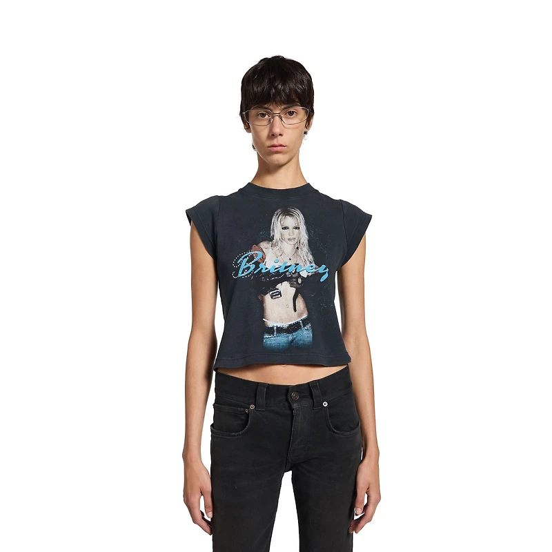 balenciaga music | britney spears series shrunk t-shirt