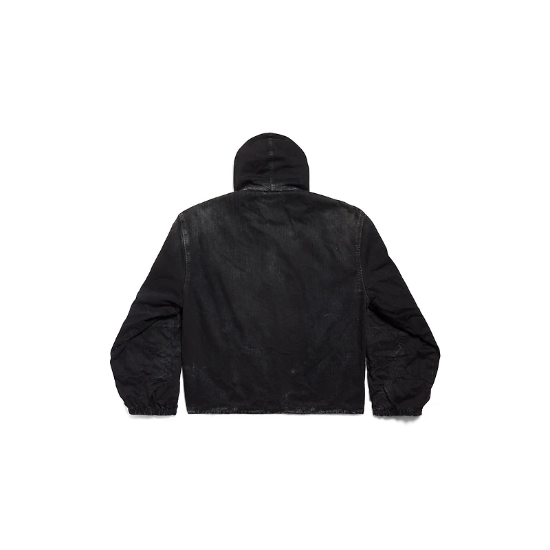 hooded workwear jacket