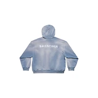 balenciaga back hoodie medium fit