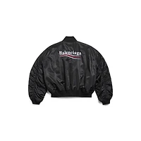 political campaign varsity jacket