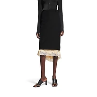 lingerie tailored skirt