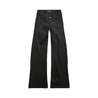 curved waist pants