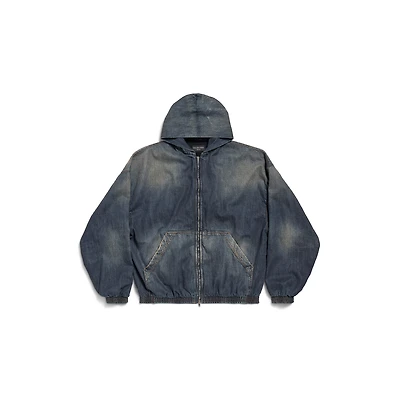 zip-up hoodie
