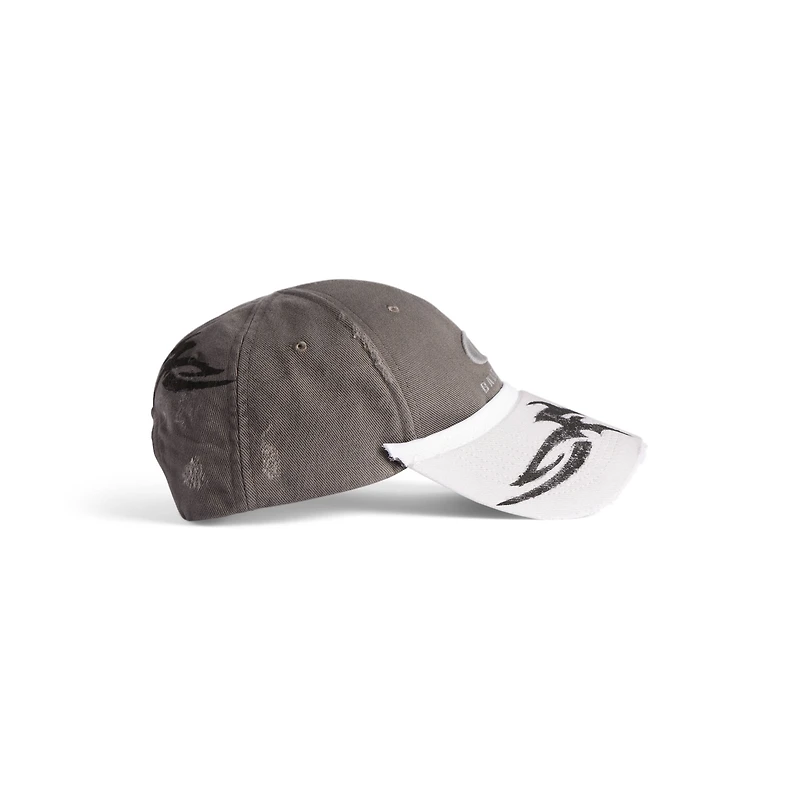 patched visor cap