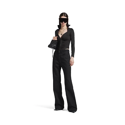 bra cup zip-up jacket