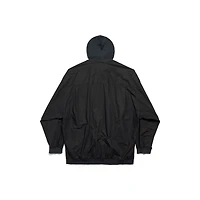 cut-up hooded shirt