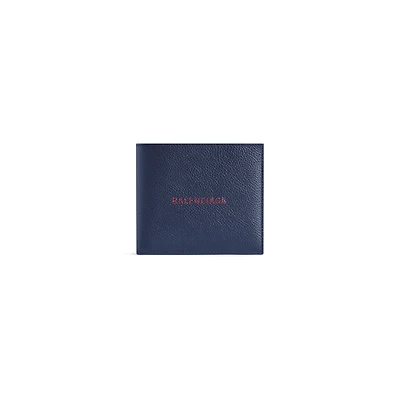 cash square folded coin wallet