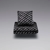 allover logo blanket 