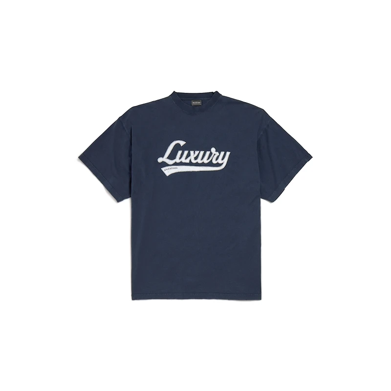 luxury script oversized t-shirt