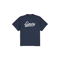 luxury script oversized t-shirt