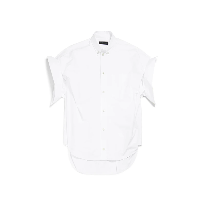 tucked sleeve shirt