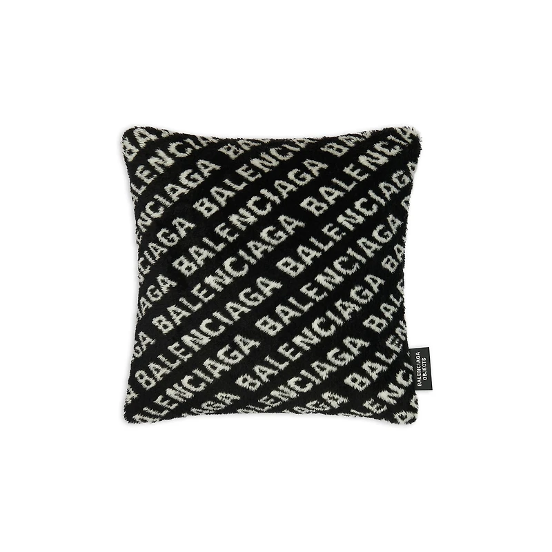 allover logo cushion