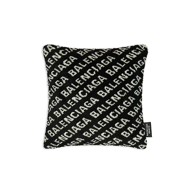 allover logo cushion 