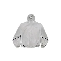 oversized zip-up hoodie