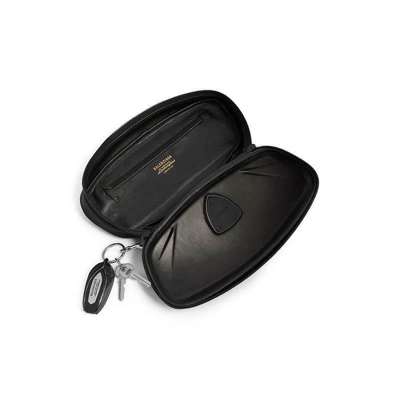 balenciaga | automobili lamborghini clutch with charms