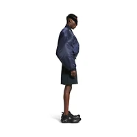 taped balenciaga back shorts