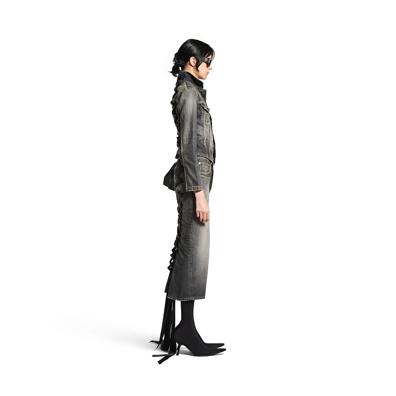 lace-up jacket