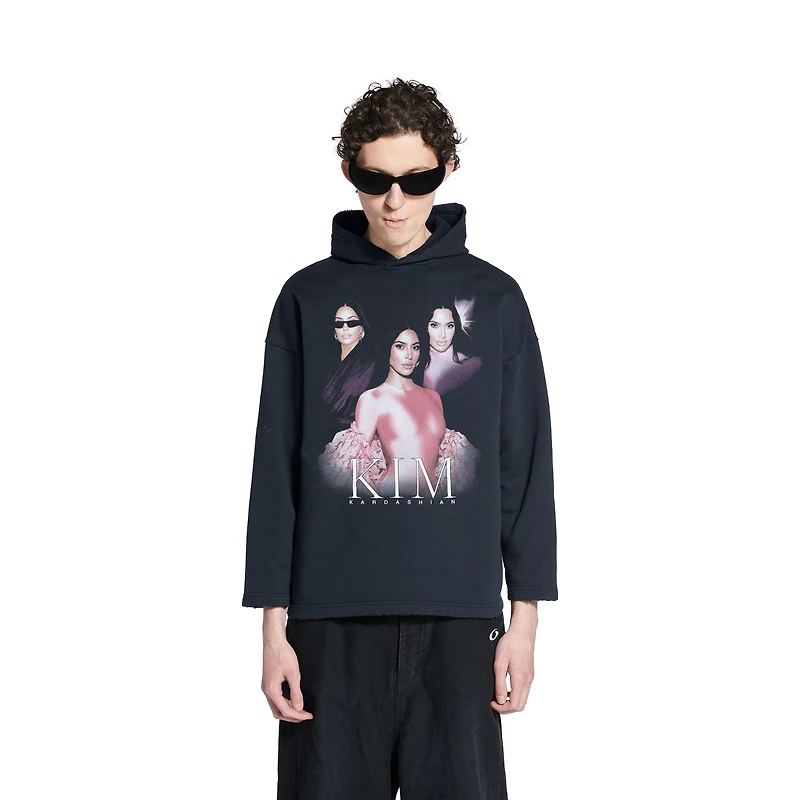 kim k no rib hoodie
